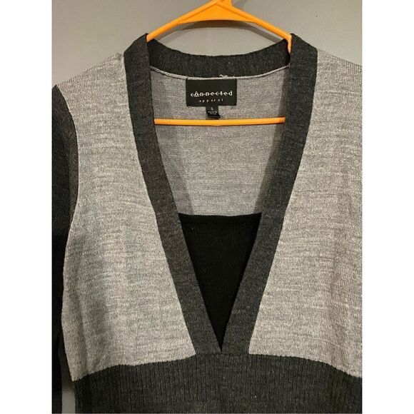 Connected Apparel Sweater Dress Size Small - Picture 3 of 5